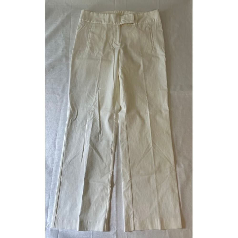 Ruby Rd‎ Pants Womens 8 Alabaster Dress Slacks NWT